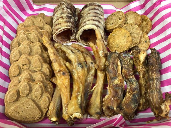 26 Natural Dog Treat Selection Box
