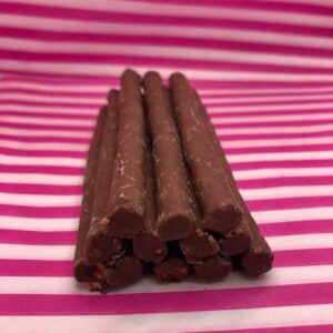 12 Chocolate coated Munchy Sticks
