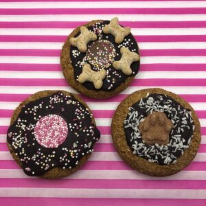 3 Bakery Decorated Biscuit Cookies Dark