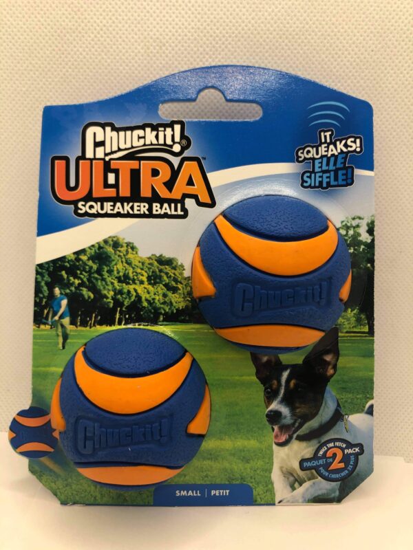 Chuckit Ultra Squeaker Small 2 Ball