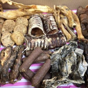 Natural Dog Treat Selection box 53 treats!