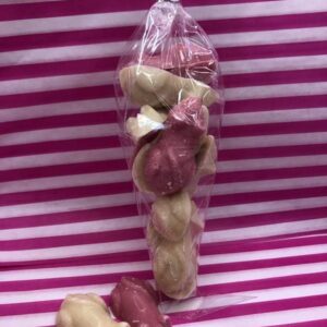 Cone of 11 Mice Pink & White
