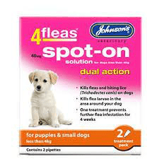 4Fleas Spot-On Puppies & Small Dogs